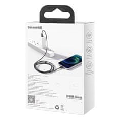 BASEUS Superior kabel USB-C Iphone Lightning za hitro polnjenje 20 W 1 m črn