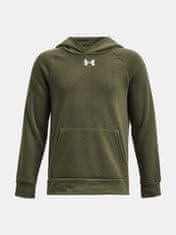 Under Armour Pulover UA Rival Fleece Hoodie-GRN XS