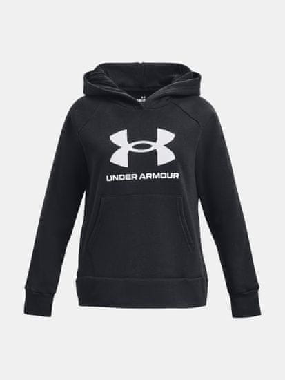 Under Armour Pulover UA Rival Fleece BL Hoodie-BLK