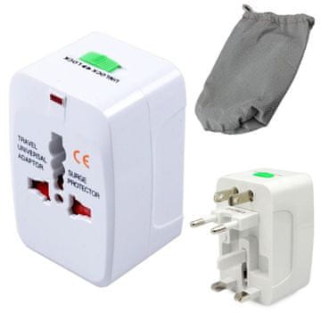 Verkgroup Električni potovalni adapter vtič EU all in one cel svet