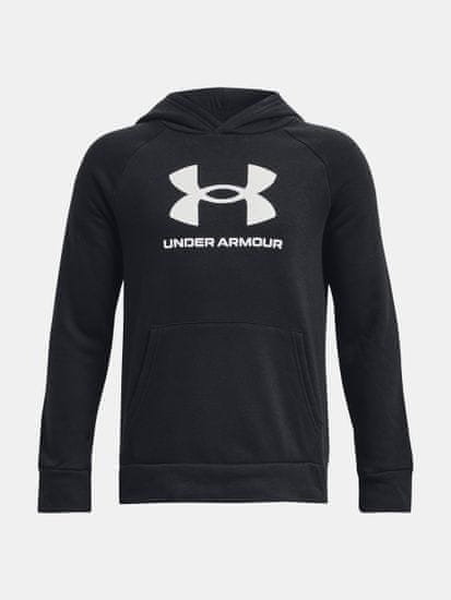 Under Armour Pulover UA Rival Fleece BL Hoodie-BLK