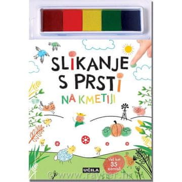 Knjiga slikanje s prsti Na kmetiji