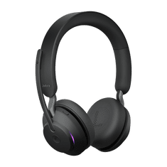 Jabra Evolve2 65 slušalke, Link380a, MS Stereo, črna + stojalo (26599-999-989)