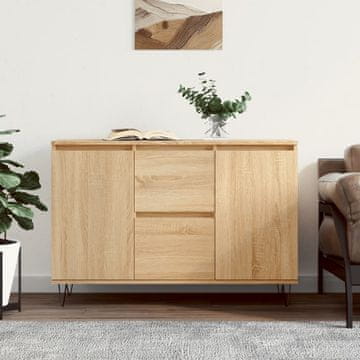 Vidaxl vidaXL Omarica, hrast sonoma, 104x35x70 cm, material na osnovi lesa