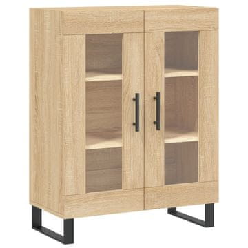 Vidaxl Komoda sonoma hrast 69,5x34x90 cm inženirski les