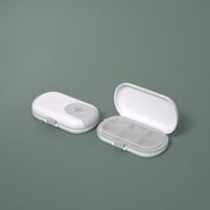 Northix Škatla za tablete - siva - majhna velikost 
