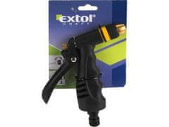 Extol Craft Extol Craft Vrtna pršilka (70211) za cev, medeninasta šoba z nastavitvijo pršenja od fine meglice do polnega pršenja, ergonomski ročaj