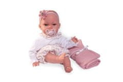Antonio Juan 70358 TONETA - realistična dojenčkova lutka s posebno funkcijo gibanja in mehkim tekstilnim telesom - 34 cm