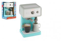 Playgo 13x20cm plastični aparat za kavo s svetlobo in zvokom, ki deluje na baterije