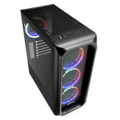 PCplus Storm namizni računalnik, i5-12400F, 16GB, 500GB, RTX4060, DOS (145007)