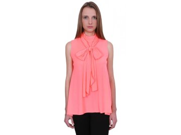 sarcia.eu Elegantna neonska bluza s pentljo John Zack