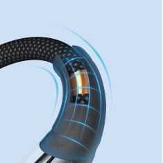 Joyroom Kabel z inteligentnim izklopom USB-A - iPhone Lightning 1,2 m - črn
