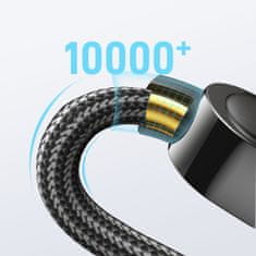 Joyroom Kabel za iPhone USB-C - Lightning z zaslonom 20 W 1,2 m črn