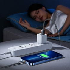 Joyroom Kabel za iPhone USB-C - Lightning z zaslonom 20 W 1,2 m črn