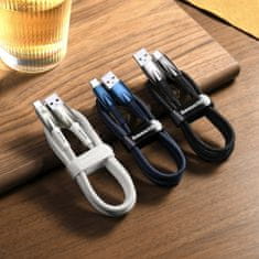 BASEUS Kabel za hitro polnjenje Glimmer USB-A - USB-C 2 m - črn