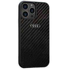 slomart audi trdi ovitek iz ogljikovih vlaken za iphone 13 pro / 13 6,1" črn/črn au-tpupcip13p-r8/d2-bk