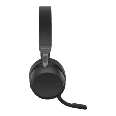 Jabra Evolve2 75 slušalke, Link380a, MS Stereo, črna + stojalo (27599-999-989)