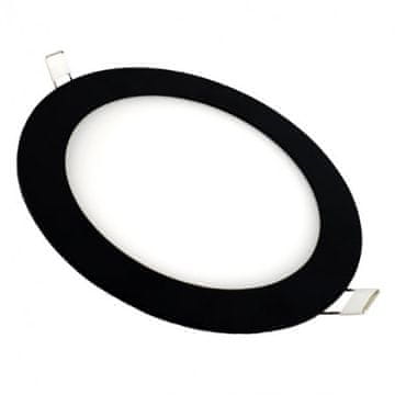 LED vgradni panel 12W 4000K 1080lm IP20 + napajalnik črn