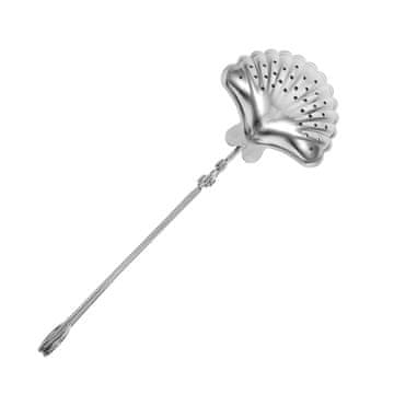 Northix Cedilo za čaj - nerjaveče jeklo - v obliki kanalizacije