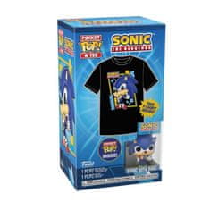 Funko žepek POP in majica: Sonic (velikost L)