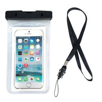 slomart 6,7'' vodoodporen ovitek za telefon za bazen transparenten
