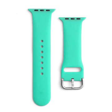 shumee Silikonski pas za Apple Watch Ultra 2-9/SE 42/44/45/49mm Silicone Strap APS mint