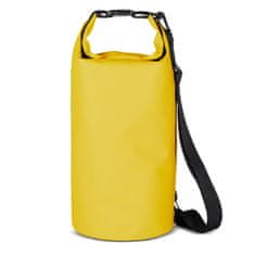 slomart Nepremočljiva vreča za nahrbtnik iz pvc 10l - rumena