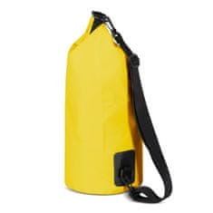 slomart Nepremočljiva vreča za nahrbtnik iz pvc 10l - rumena