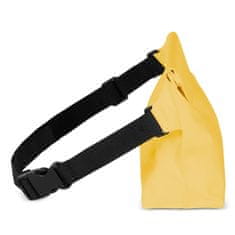 NEW PVC nepremočljiva ledvična torbica za telefonske dokumente Na prostem - rumena