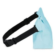 NEW PVC nepremočljiva ledvična torbica za telefonske dokumente na prostem - svetlo modra
