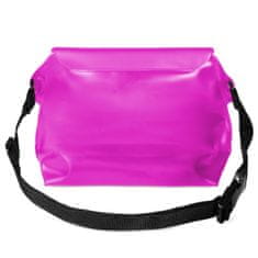 NEW PVC nepremočljiva ledvična torbica za telefonske dokumente na prostem - roza