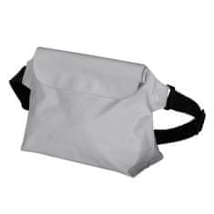 NEW PVC nepremočljiva ledvična torbica za telefonske dokumente Na prostem - siva