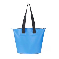 NEW PVC nepremočljiva torba za plažo z naramnico 11L - modra