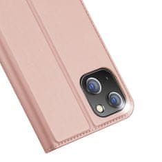 slomart Ovitek za iphone 15 plus in denarnica dux ducis skin pro - roza