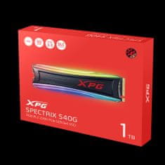A-Data XPG SPECTRIX S40G/1TB/SSD/M.2 NVMe/RGB/5R