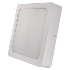 Emos LED panel RUBIC, nadometni, kvadratni, bel, 24W, nevtralno bela