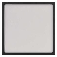 Emos  LED panel NEXXO,nadometni, kvadratni, črn, 21W, nastavljiva CCT