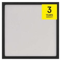 Emos  LED panel NEXXO,nadometni, kvadratni, črn, 21W, nastavljiva CCT