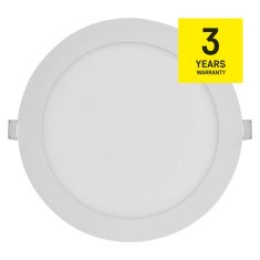 Emos LED panel NEXXO, vgradni, okrogli, bel, 18W, toplo bela