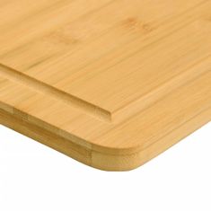 Greatstore Deska za rezanje 40x60x1,5 cm bambus
