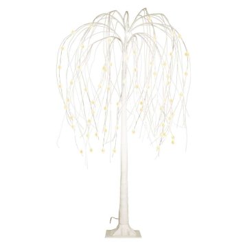 Emos LED svetleča jelka, 120 cm, 3x AA, zunanja in notranja, topla bela