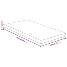 Vidaxl Deska za rezanje 100x50x4 cm bambus