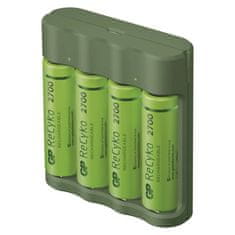 GP GP USB polnilec baterij Everyday B421 + 4× AA GP ReCyko 2700