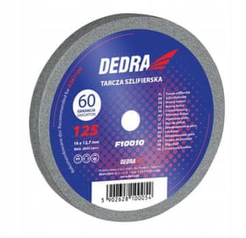 Dedra Brusilni disk za kovinski brusni kamen 125x16x12,7 mm