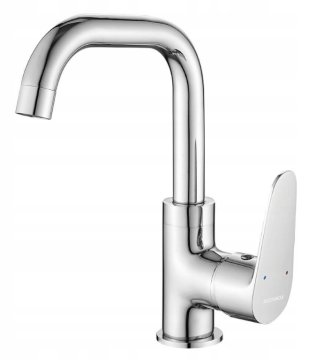 shumee Kromirana samostoječa armatura za umivalnik Sagra s premičnim izlivom