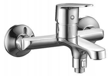 shumee Kromirana stenska enoročna armatura za kad Sagra