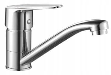 shumee Kromirana samostoječa armatura za umivalnik Sagra s premičnim izlivom