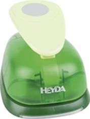HEYDA dekorativni luknjač velikosti XL - valovit krog 3,8 cm