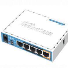 Mikrotik RouterBOARD RB951Ui-2n, hAP,CPU 650MHz, 5x LAN, 2.4Ghz 802.11n, 1x PoE izhod, ohišje