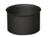 Dimni top 130mm t.1,5mm BLACK